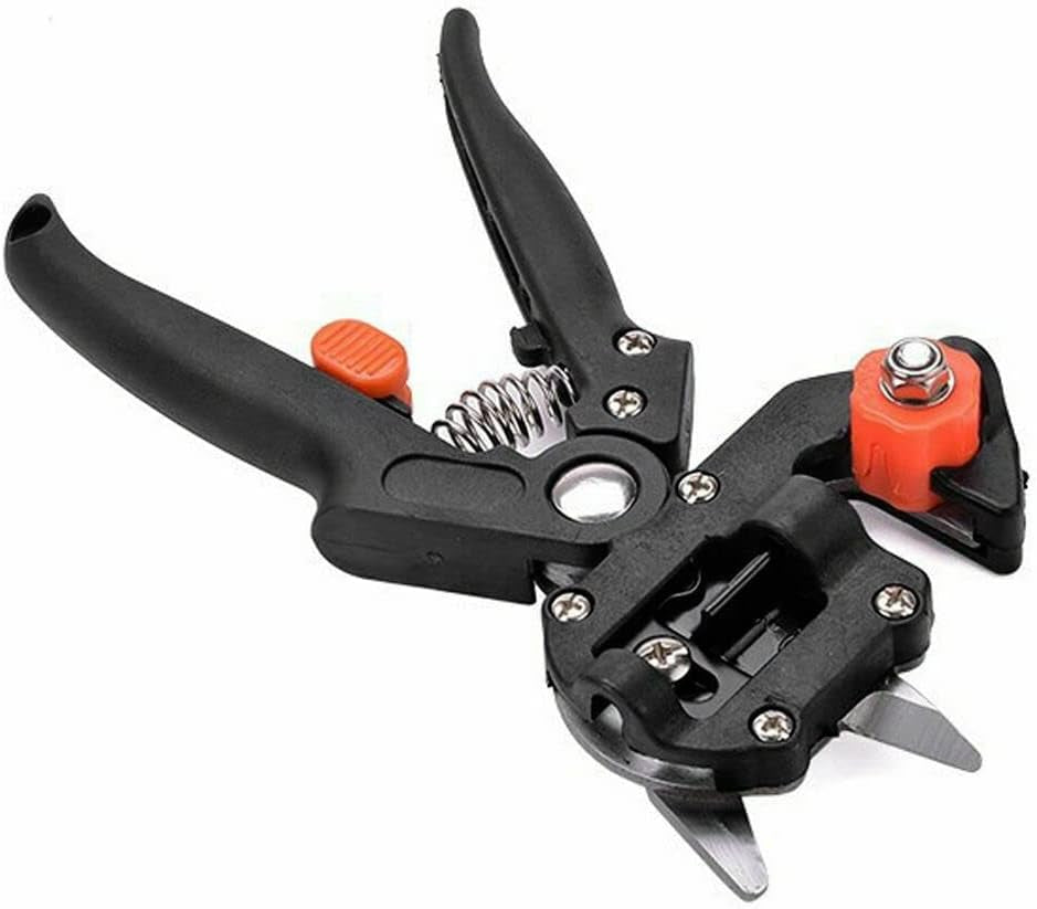 2 in 1 Grafting Tool Pruner Kit Gardening Pruning Tool for Fruit Tree Grafting Branch Trimming Cutting