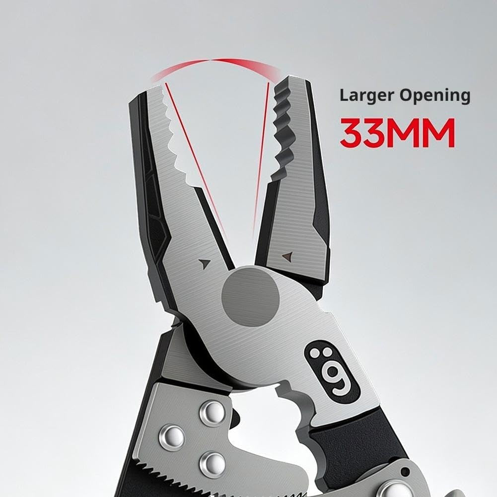 9'' Grip Pliers with Ratchet Self-Locking, Ratcheting Locking Pliers