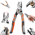 9'' Grip Pliers with Ratchet Self-Locking, Ratcheting Locking Pliers